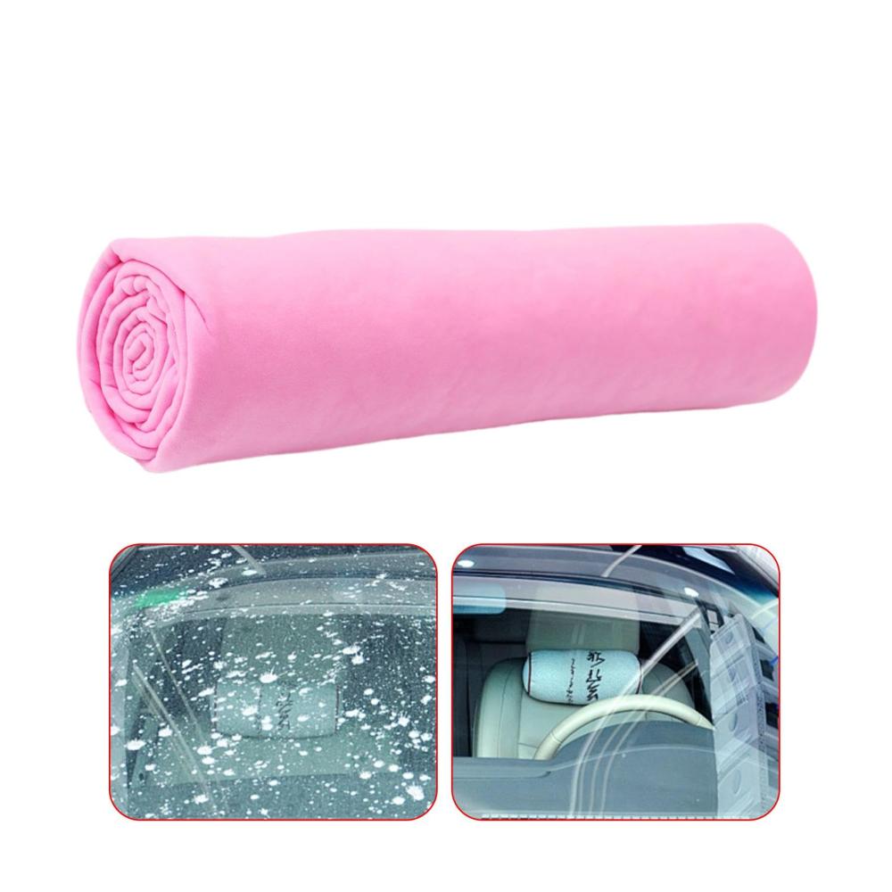 Mikrofaser Auto-Trockentuch 66 x 43 cm wiederverwendbares Trockentuch mit starker Wasseraufnahme kratzfestes Reinigungstuch für Autofenster und Glas