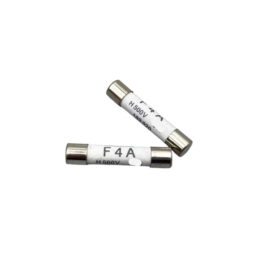 2 Stück Glassicherungen F 4A H 500V 1500A 6x32mm Keramik-Sicherungseinsätze für Schutzschaltungen – Ideal für elektrische Anwendungen & Geräte