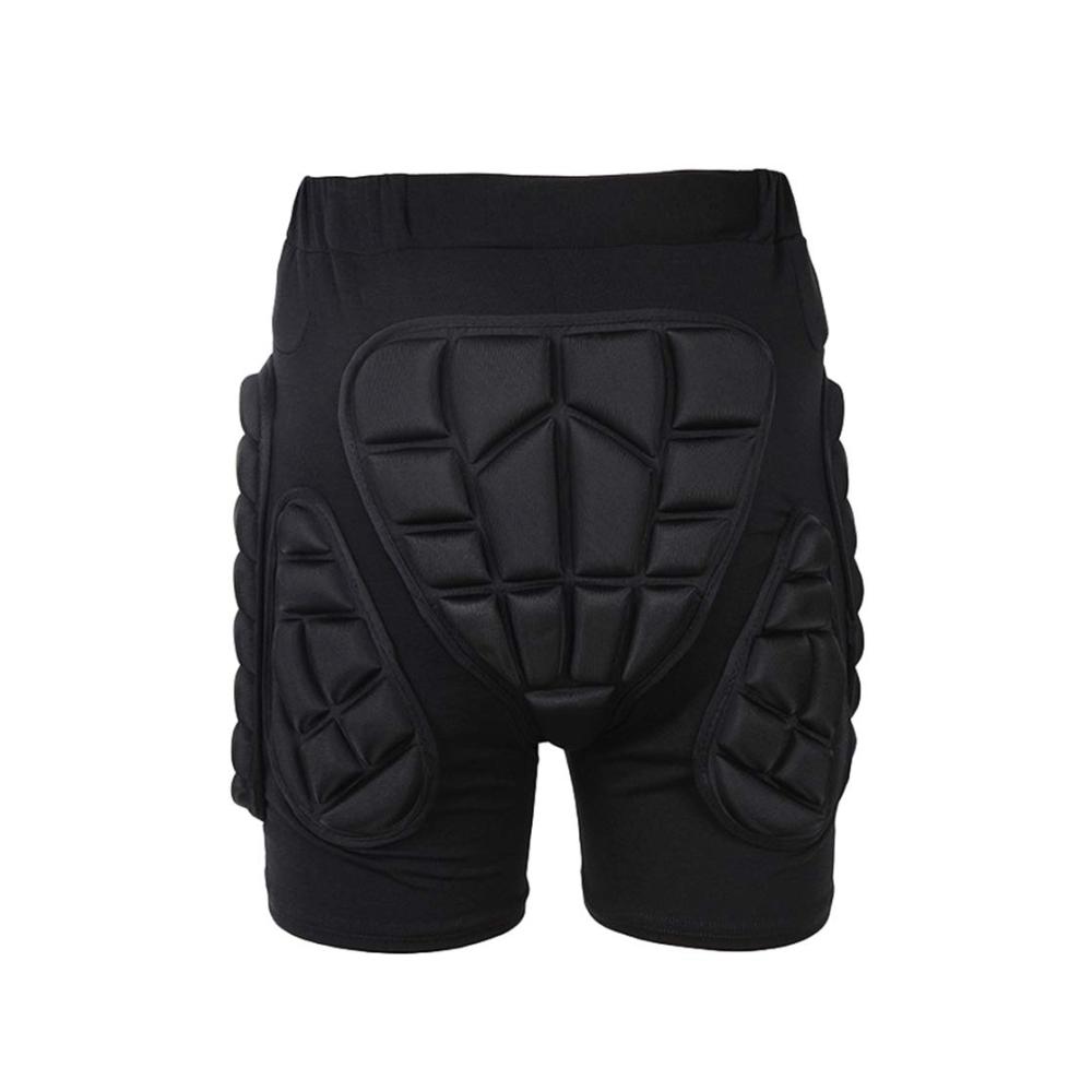 Unisex Protektorenhose für Radsport & Roller Skating – Bequem atmungsaktiv stoßfest verschleißfest mit Hüftprotektoren für Motorräder & Sport