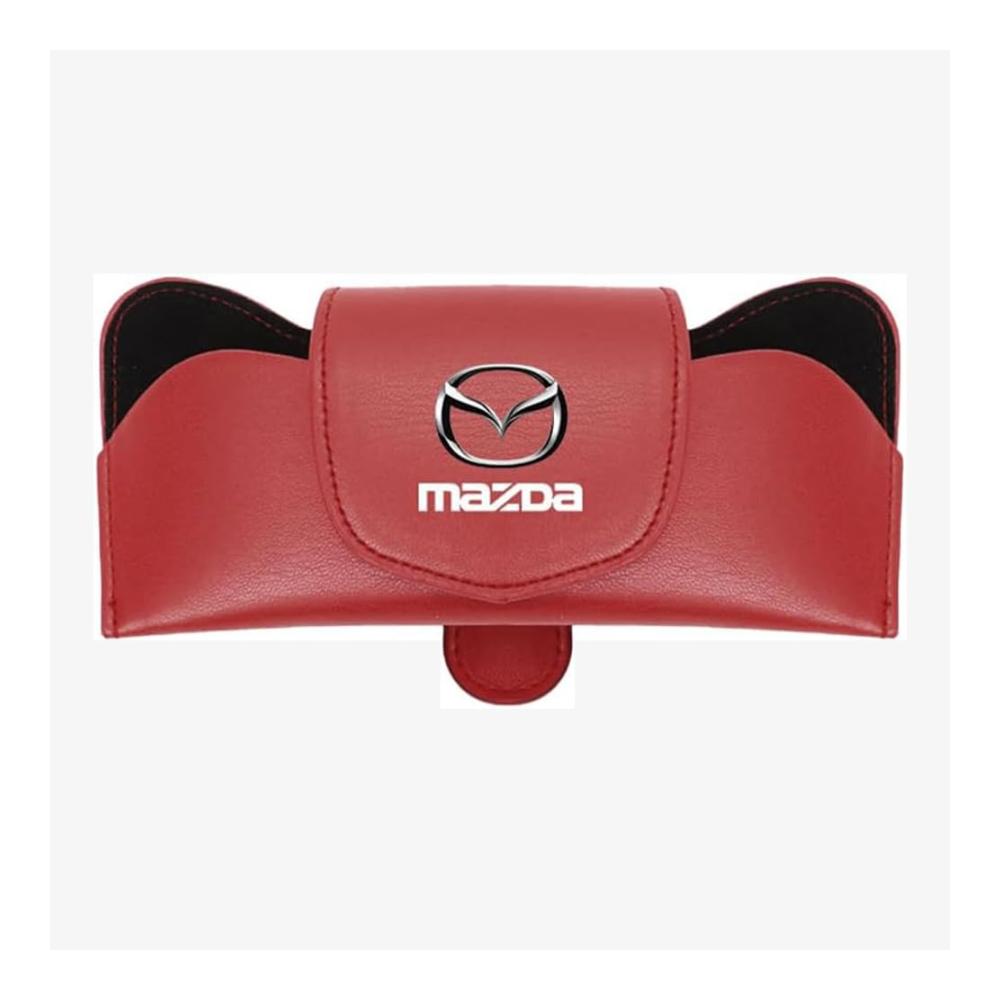 Brillenetui für Auto Sonnenblende – Brillenhalter für Mazda 5 MPV 2011-2016 Brillenbügel-Clip Praktischer Auto-Organizer Robust und Sicher Ideal für Brillen