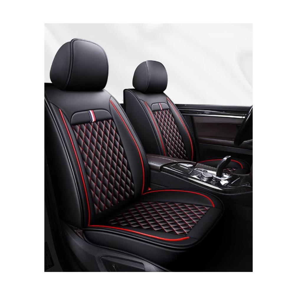 Alles inklusive Auto Sitzbezüge Sets Leder für Peugeot 206 307SW 308 407 408 508SW 208 2008 3008 4008 wasserdicht atmungsaktiv rutschfest langlebig 5 Sitze