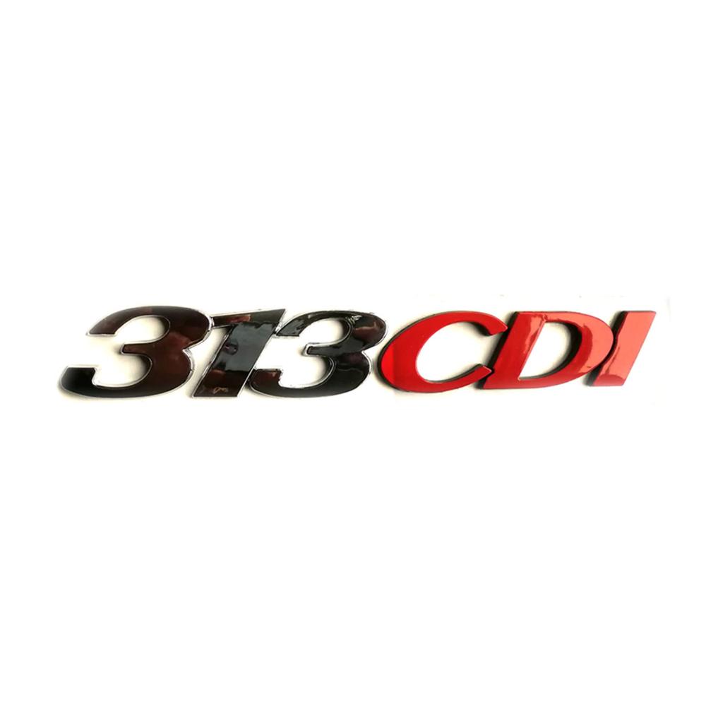 WXQP Emblem Autoschild hinten 313 CDI für Mercedes Sprinter 906 9068172514 – Hochwertiges Ersatzteil für Mercedes Van und Lkw – Robust und langlebig