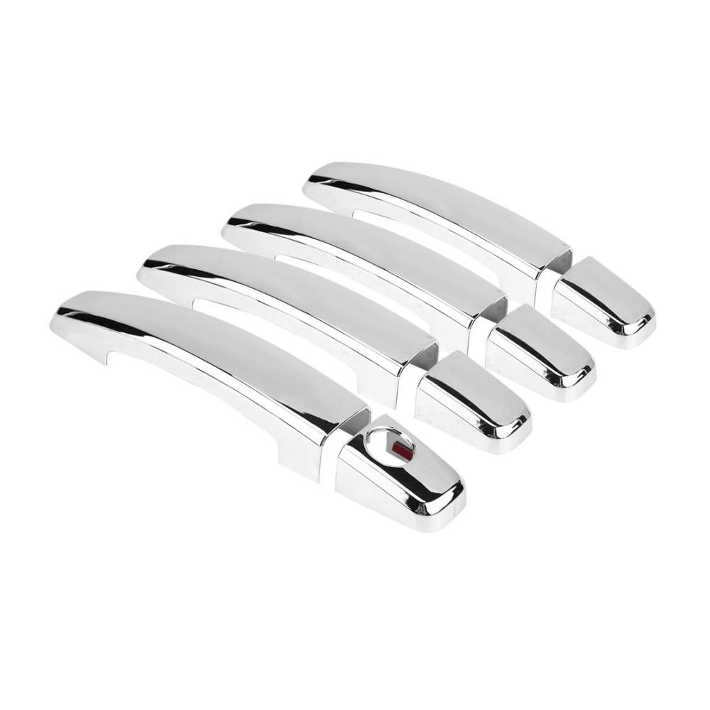 8-teilige Außentürgriffabdeckung für Cruze 2008–2016 – Galvanik-Türgriffabdeckungen für Auto – Hochwertige Verkleidung für stilvolle Fahrzeugoptik