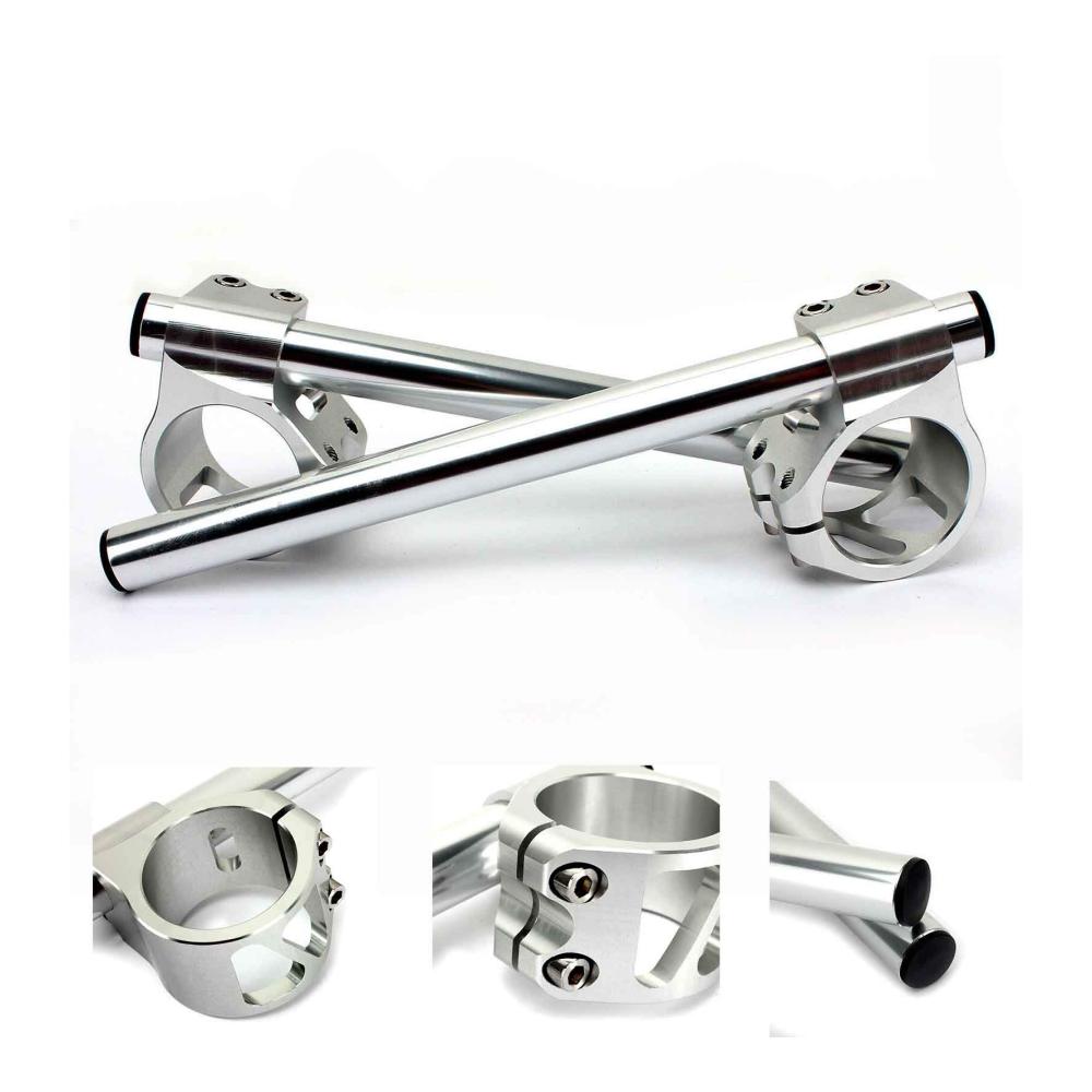 TARAZON 41mm Lenkerstummel Stummellenker 7/8 22mm für Yamaha YZF600 XVS 650 1100 FZR 750 1000 YZF750 TDM850 FJ 1100 1200 & BMW F650ST