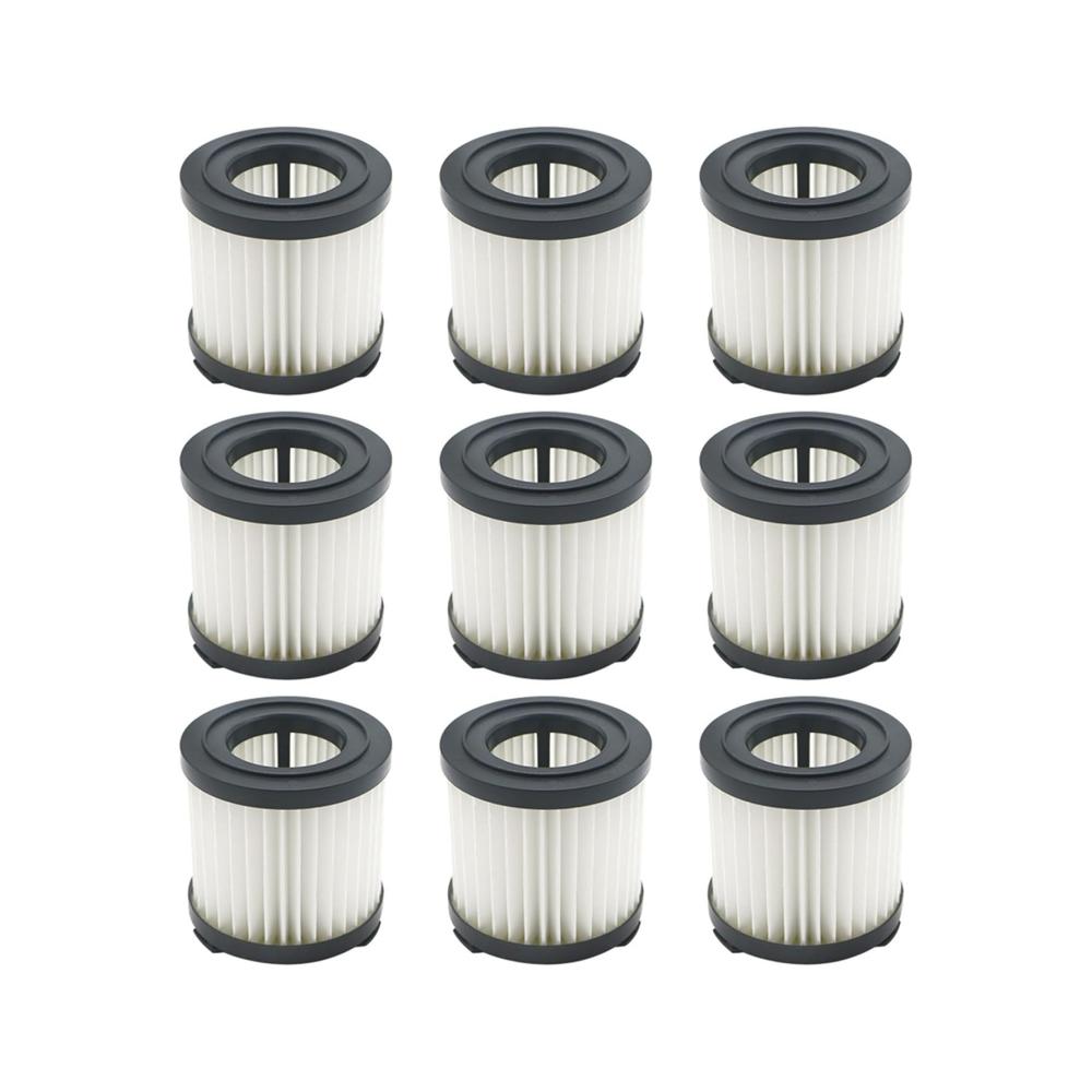 HEPA Filter für Jimmy Hand-Akku-Staubsauger JV51 JV53 JV71 JV83 CJ53 C53T CP31 & Conga Rockstar 300 500 700 1200 - 9 Stück Ersatzfilter