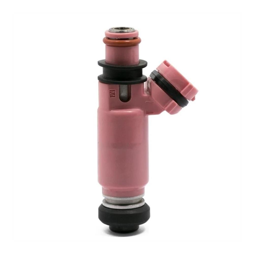 Auto Einspritzdüsen 565Cc Kraftstoffinjektoren 16611-AA370 195500-3910 Ersatzteile Zubehör für STI WRX Forester 1 Stück Pink-Schwarz