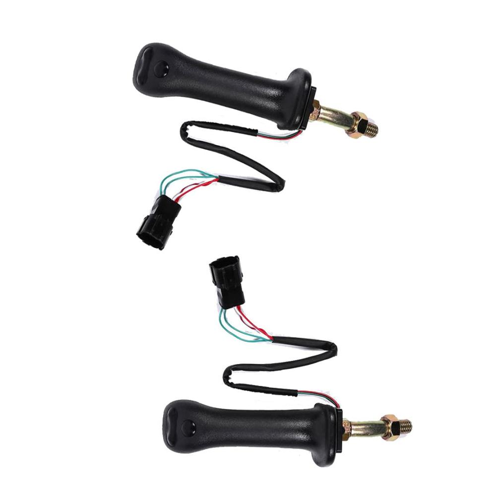 Innentürgriffe für Doosan Bagger DX150 DX215 DX225 DX300 DX370-9C 3 Tasten Joystick Assy Zahnräder Links Hochwertiger Ersatzgriff für Bagger