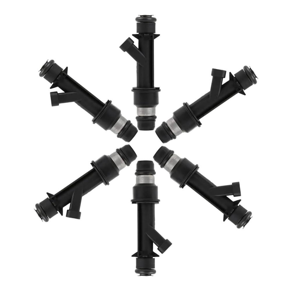 6 Stück Auto Einspritzdüsen für Chevrolet - Kraftstoffeinspritzer passend für 2001–2005 Ersatzteil 25323971 Modell 24-30-013 Auto-Teile