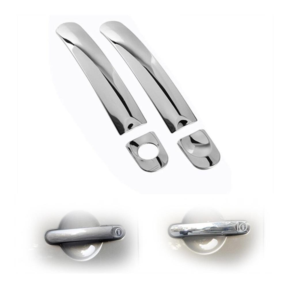 Edelstahl Außentürgriffe Abdeckung für V&W EOS 2006-2015 – Auto Türgriff Trim Styling Zubehör hochwertig robust elegantes Design einfach zu installieren
