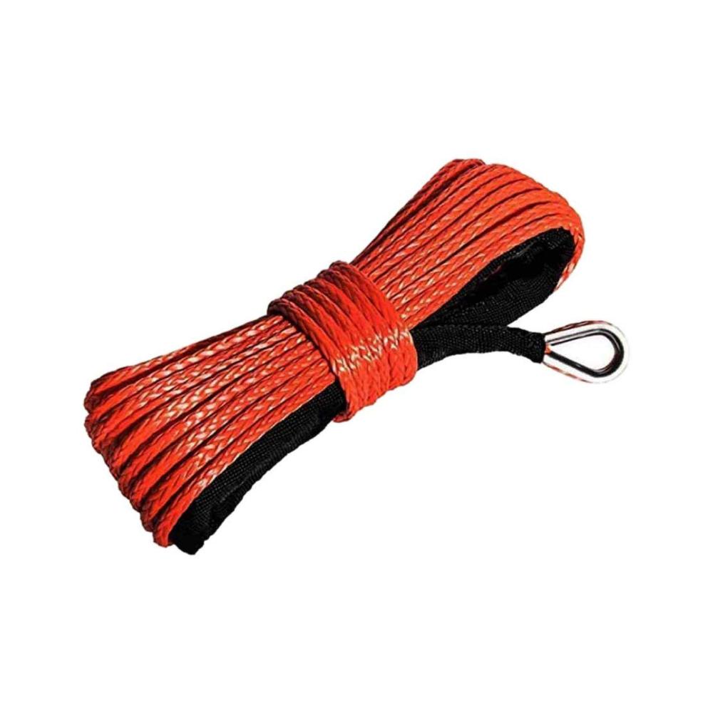 Seilwinde für ATV UTV SUV LKW Boot - 6mm x 157m synthetisches Seil Notfall 3500kg