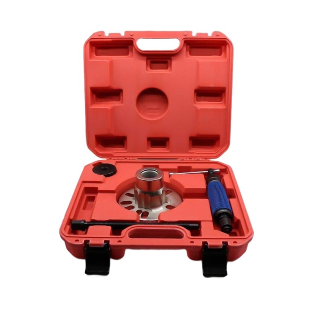 Hydraulischer Lagerabzieher 10t Radlager Werkzeug Satz 4/5 Bolt 96-125mm Drive Shaft Wheel Hub Press Puller Rot Ausdrücker für Antriebswellen