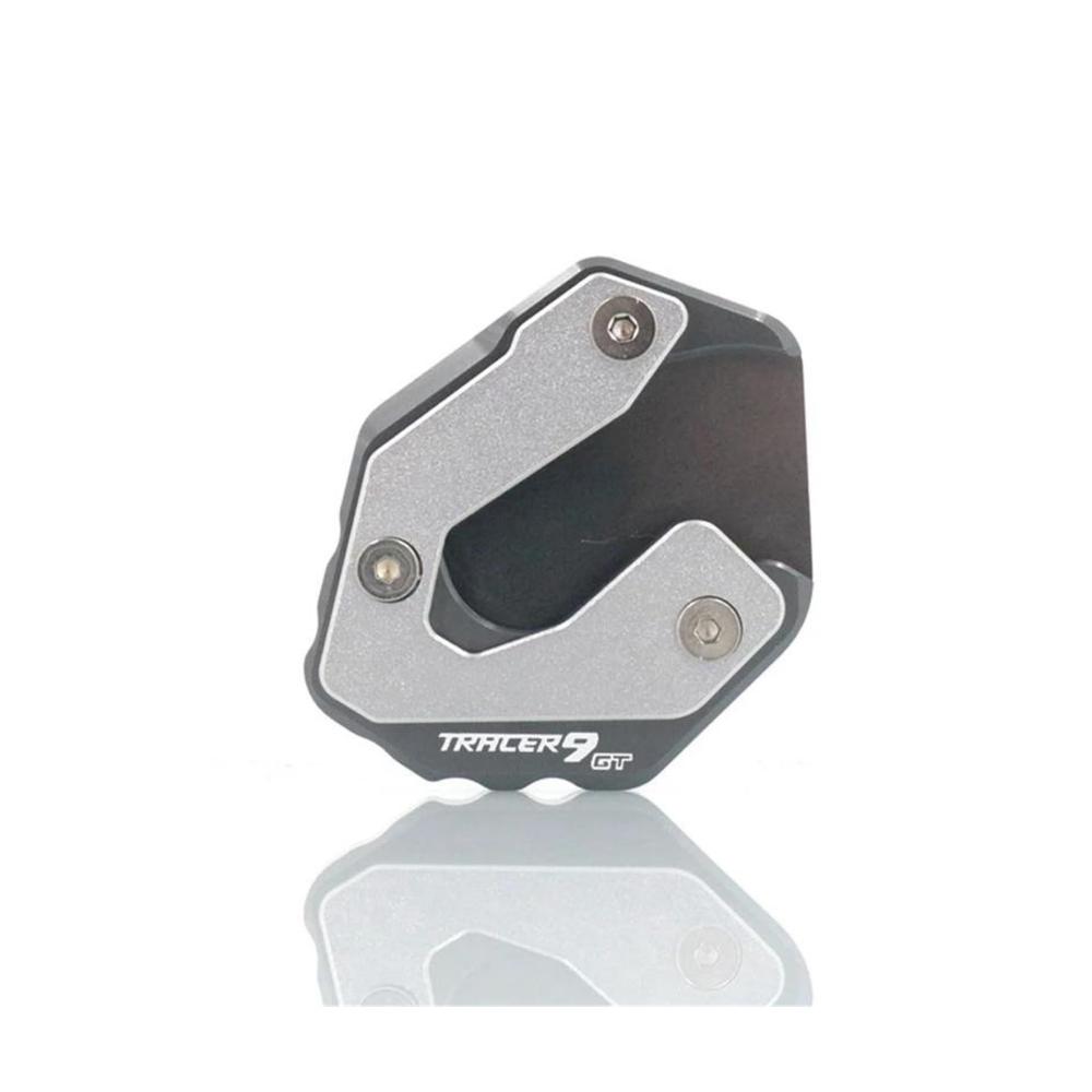 Ständer für Motorrad - CNC Kickstand Fuß Erweiterung für TRACER 9 / TRACER 9 GT 2021-2022 Titan Seitenständer Verlängerung Stützplatte