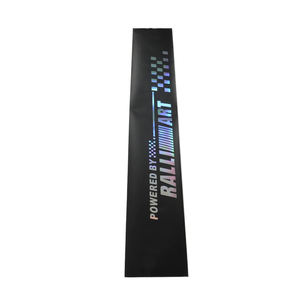 Stoßstangenschutz Universal Reflektierend 130x21 cm – Schutzaufkleber für Auto-Stoßstange Windschutzscheibenaufkleber Universelle Passform für die meisten Fahrzeuge