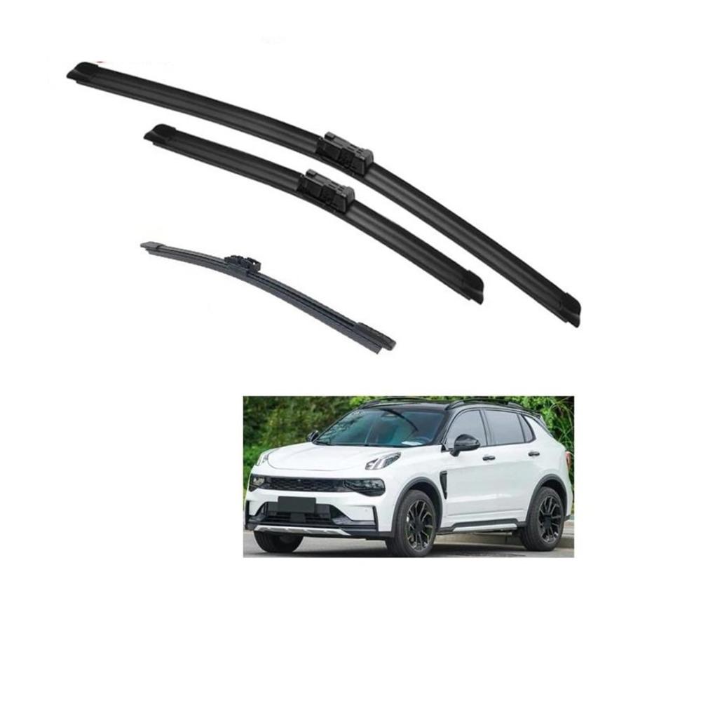 Scheibenwischer für Lynk & Co 01 CX11 2017-2022 vorne & hinten Windschutzscheibe Wischer Auto Zubehör 2 Stück Farbe Front