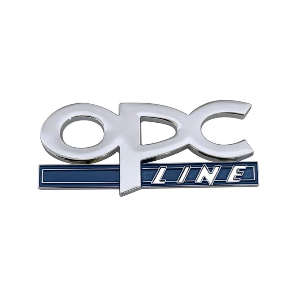 3D-Metall-Logo OPC-Emblem Autoaufkleber für Kofferraum & Frontgrill – Kompatibel mit Insignia Corsa E Astra Zafira Vectra – Personalisierte OPC Line Aufkleber Zubehör