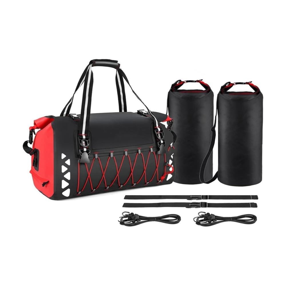 Leder Satteltaschen Motorrad Werkzeugtasche für R1200GS R1250GS 50L Wasserdicht Innentasche Seitenkoffer Adventure LC ADV 20L x 3