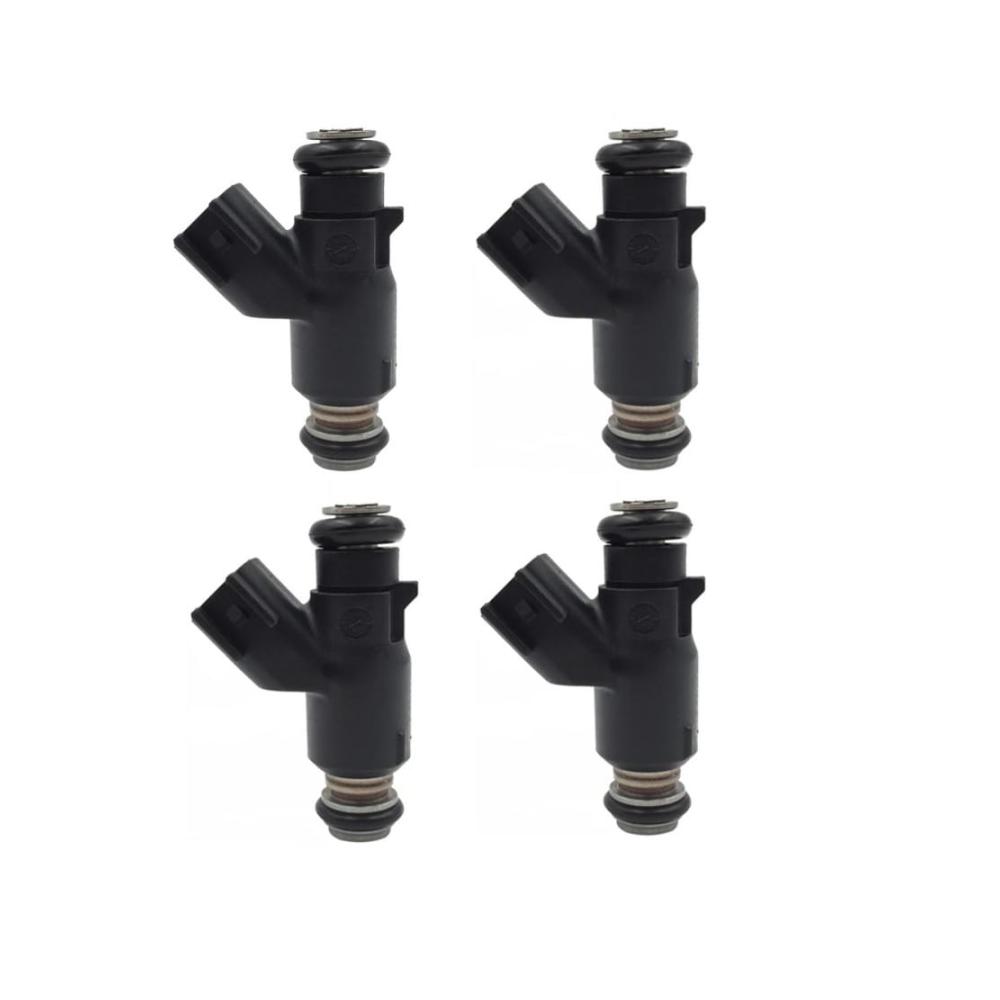 Hochwertige Auto Einspritzdüsen 25359853 4PCS Kraftstoffinjektoren für Chevrolet & BYD F3 4-Takt 2000-2016 optimales Autoteile Zubehör für Ihre Fahrzeuge
