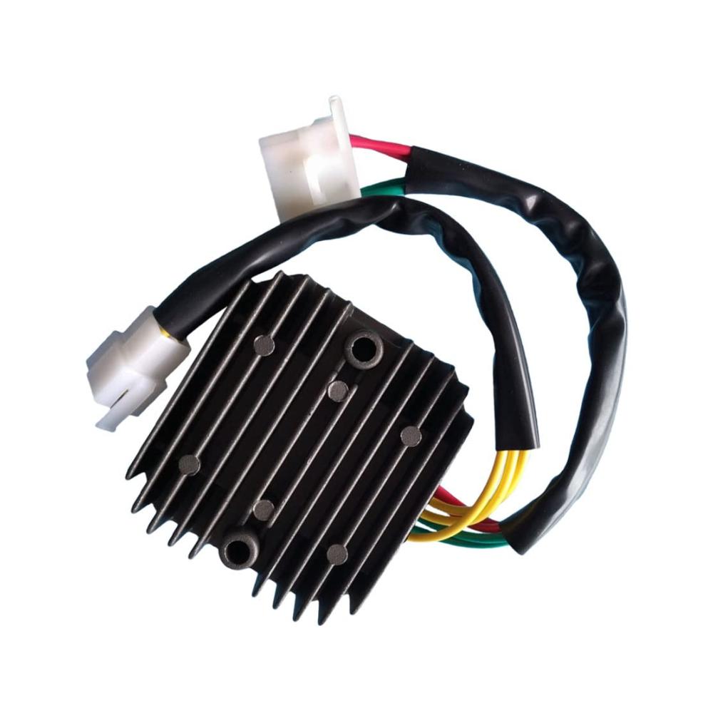 Spannungsgleichrichter Motorrad 31600-MS6-921 passend für Honda XL 600V Transalp 1987-1999 Spannungsregler Gleichrichter für Motorräder Zündungen