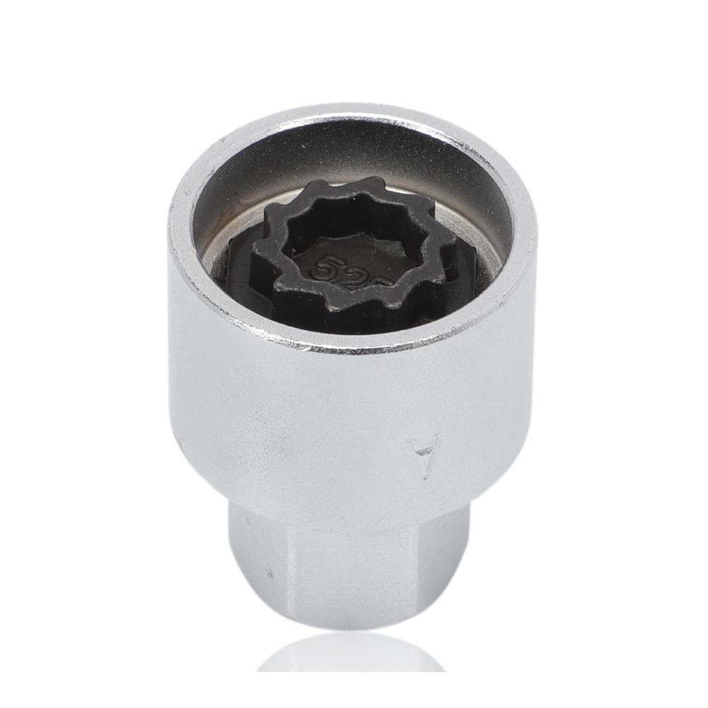 Felgenschloss Adapter Schlüssel für Golf Passat Polo Scirocco Sharan Tiguan Jetta Beetle EOS - Radschrauben Diebstahlschutz 7N B6 6R 5N