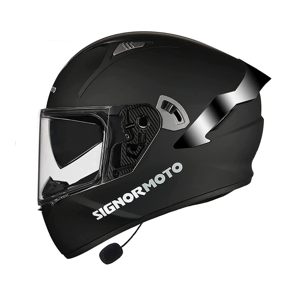 Klapphelm Bluetooth Motorradhelm mit Anti-Fog Doppelvisier und Mikrofon | Integralhelme für Damen und Herren | ECE Zertifiziert (XXXL Farbe 11