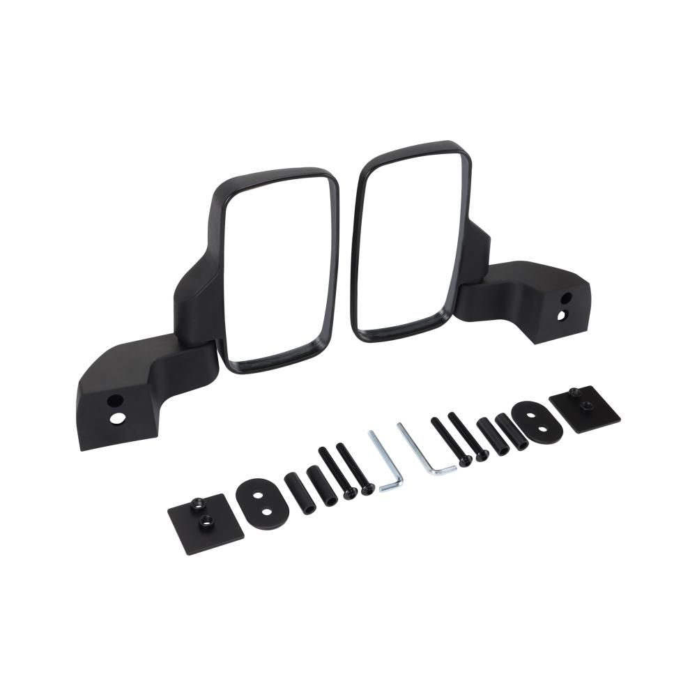 Schwarz 1.75-2 Offroad Seitenspiegel – Ersatz für Polaris RZR Kawasaki Teryx Deere Gator Rhino YXZ RZR 2020 Motorrad Dune Buggy ATV UTV Arctic Cat