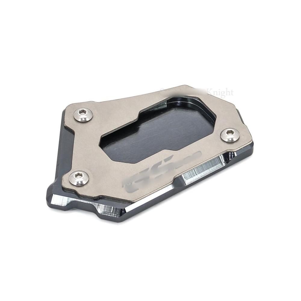 Ständer Erweiterung Platte für BMW R 1200 GS LC & R1250GS Adventure – CNC Seitenteil Vergrößerung für besseren Halt und Stabilität Kickstand Sidestand