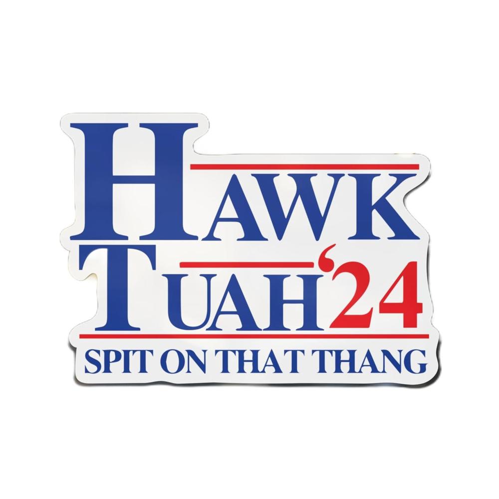 10 Stück Hawk Tuah Aufkleber „Spit on That Thang“ – Stylische Sticker für Auto LKW Laptop und mehr – Hochwertige Vinyl-Designs für vielseitige Nutzung