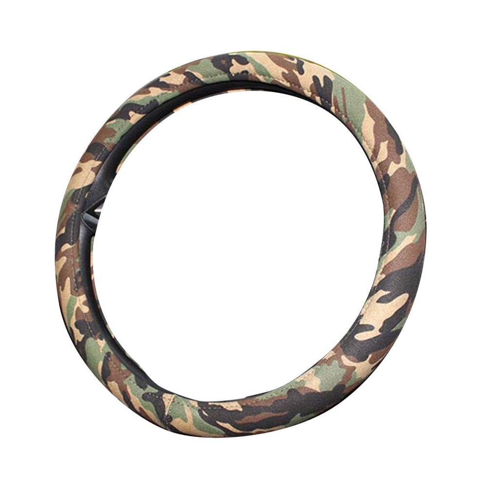 Istn Unisex Camouflage Lenkradhülle 2018 – Universelle Lenkradabdeckung für Auto robust & stylisch schützt Ihr Lenkrad ideal für jedes Fahrzeug
