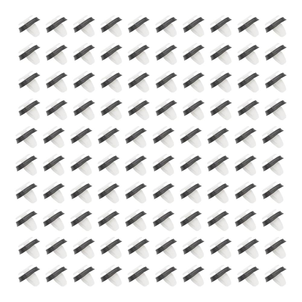 100 Stück Auto Kleinteile Befestigung Clips Set für Türverkleidung Stoßstangen & Verkleidung passend für Fiat Ducato 71728806 856543 Türausstattung