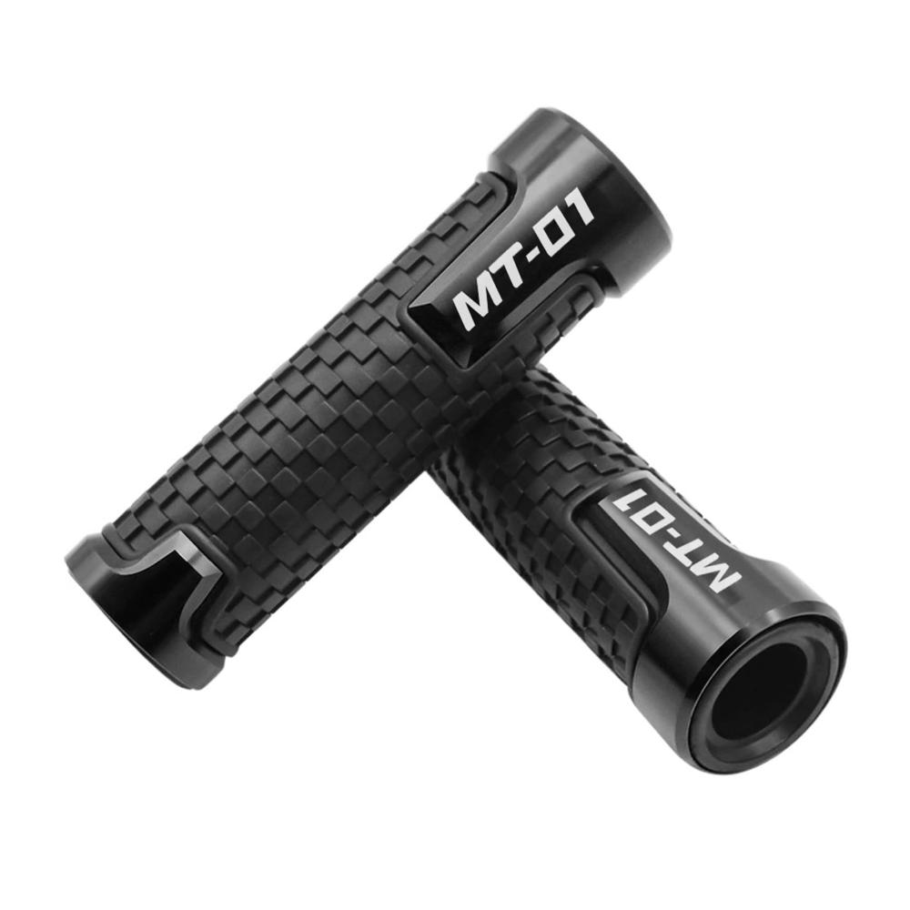 CNC Motorrad Griff für YAMAHA MT01 MT-01 2004-2011 Handlebar Grips Motorbike Lenker Griffe Passend für 2005 2006 2007 2008 2009 2010 Hohe Qualität