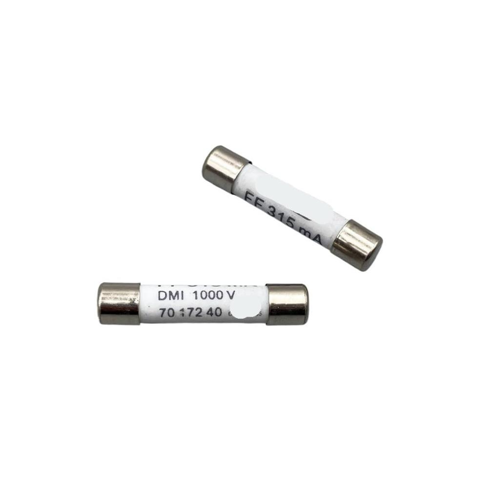 2 Stück Glassicherungen FF 315 mA 1000 V 30 kA 6 x 32 mm Schnellwirkende Keramik-Sicherungseinsätze für Multimeter und Elektrogeräte