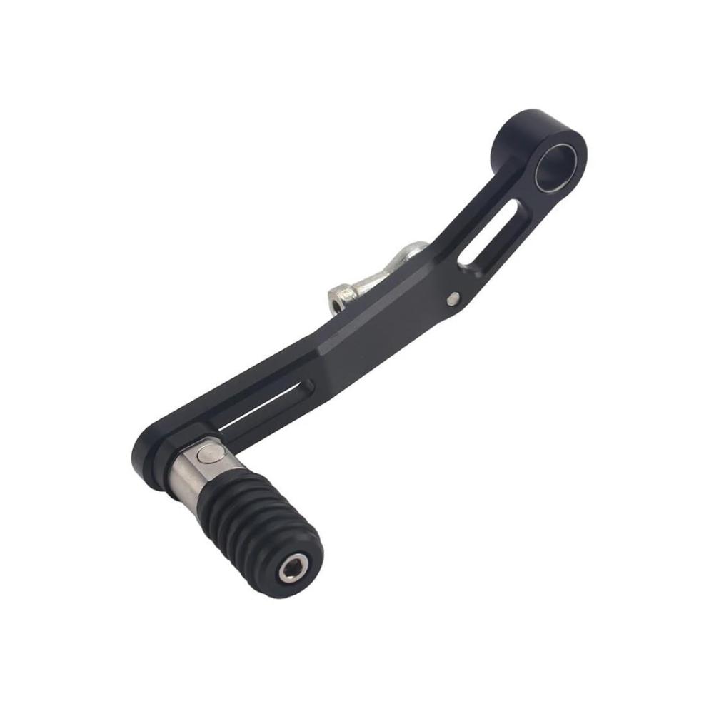 Einstellbarer Falt-Schalthebel für Motorrad passend für MT09 Tracer 900 XSR FZ09 FJ09 (2014-2020) Kick-Start Pedal Hebel Schwarz
