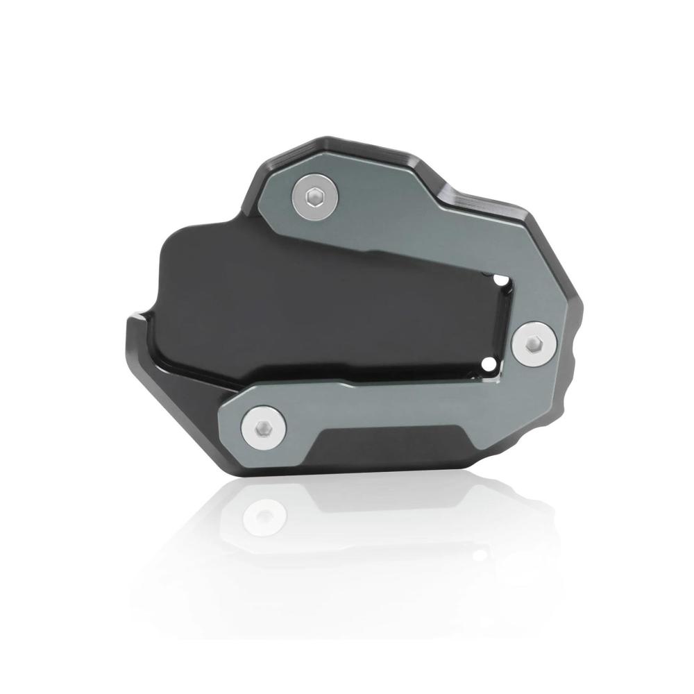 Motorrad Ständer Stützplatte Verlängerung Fußrasten Polster für Ducati Multistrada 950 1100 1200GT 1260 Enduro Peak 1200S (Titan)
