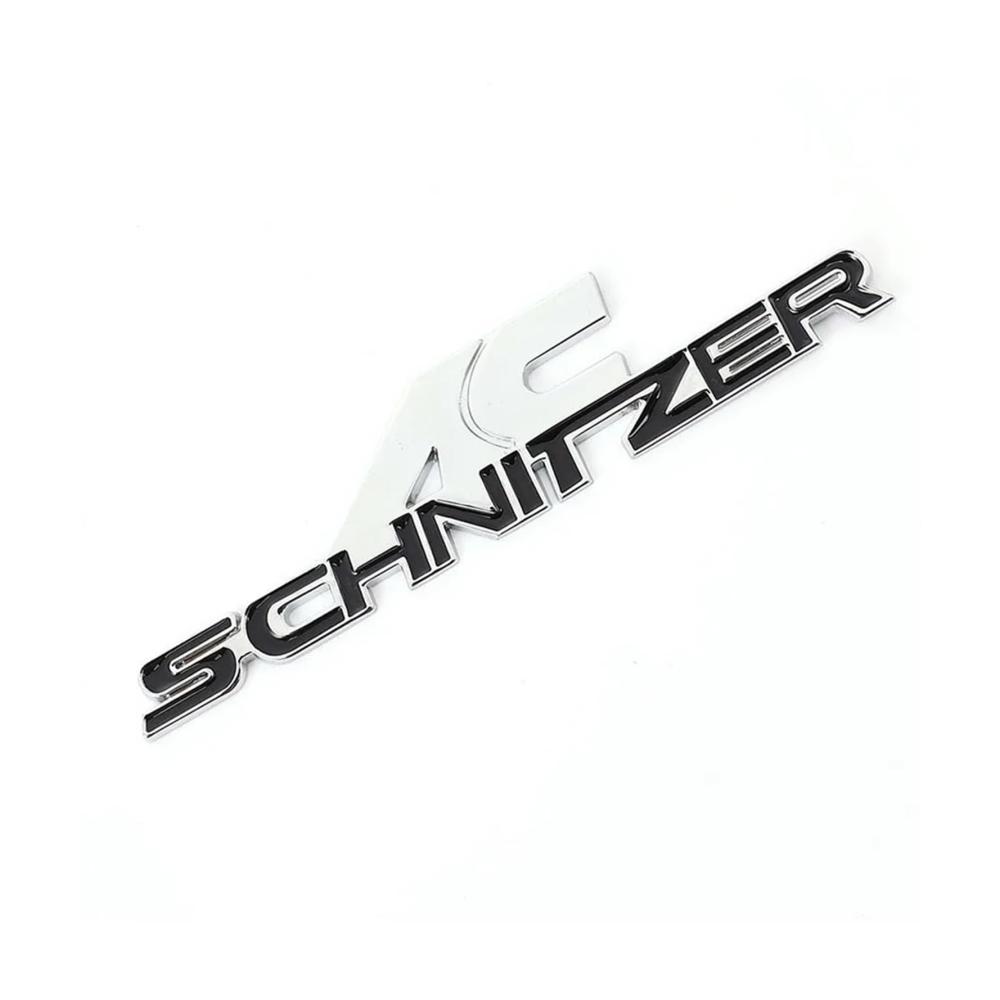 Embleme Autoaufkleber Metallaufkleber AC Schnitzer für M3 M5 E46 E39 E36 E60 E90 X1 X3 X5 X6 Performance Car Styling - Schwarz AC