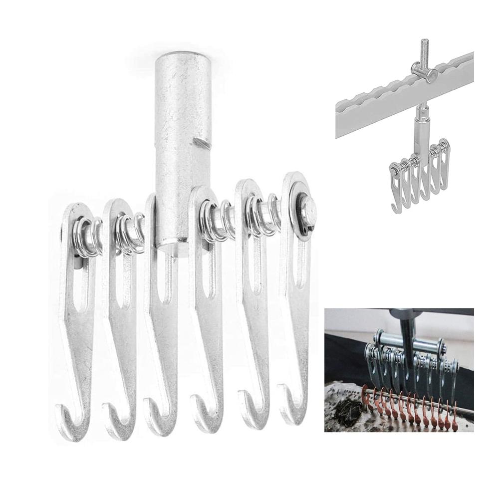 Abzieherset 6-Kralle Dent Puller Heavy Duty Auto Metall Haken Einstellbar M16 Gewinde Kralle Pfote für Gleithammer Dellen Pull Hebel Bar Schweißwerkzeug
