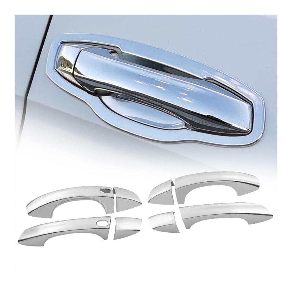 Chrom Außentürgriff Abdeckung für Seat Leon MK3 2013-2019 Seitentürgriff Schutzschale Auto Styling Zubehör Türgriff Trim Aufkleber