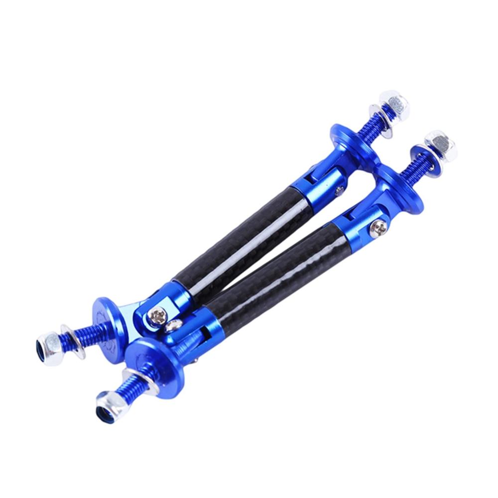 Auto-Stoßstangen Trennstange 2020 – 2 Stück Universal Racing Einstellbare Vorne Hinten Stoßstange Lip Splitter Unterstützung Bar Kit Rennwagen Styling Tuning