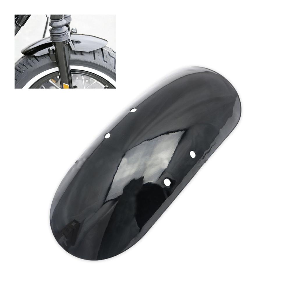 Motorrad Kotflügel Short 13 5/8 Zoll Schwarz für Harley Davidson 48 XL1200X 2010-2017 - Frontfender für Custom-Bikes Robustes Design Perfekte Passform