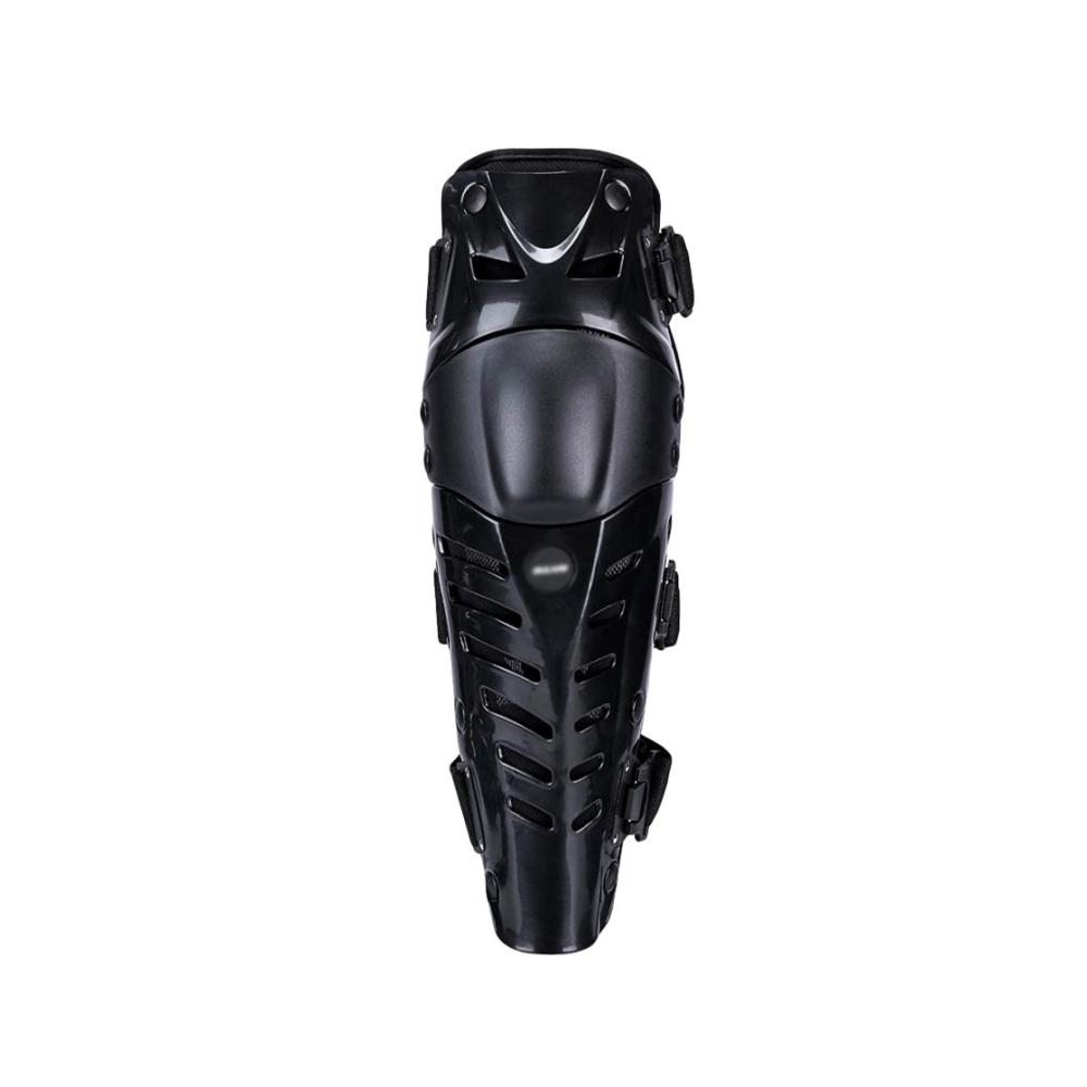 Knieschoner für Motorrad und Motocross – Racing Knie- und Schienbeinschoner Schutzausrüstung für Fahrrad Skateboard Scooter robust und komfortabel
