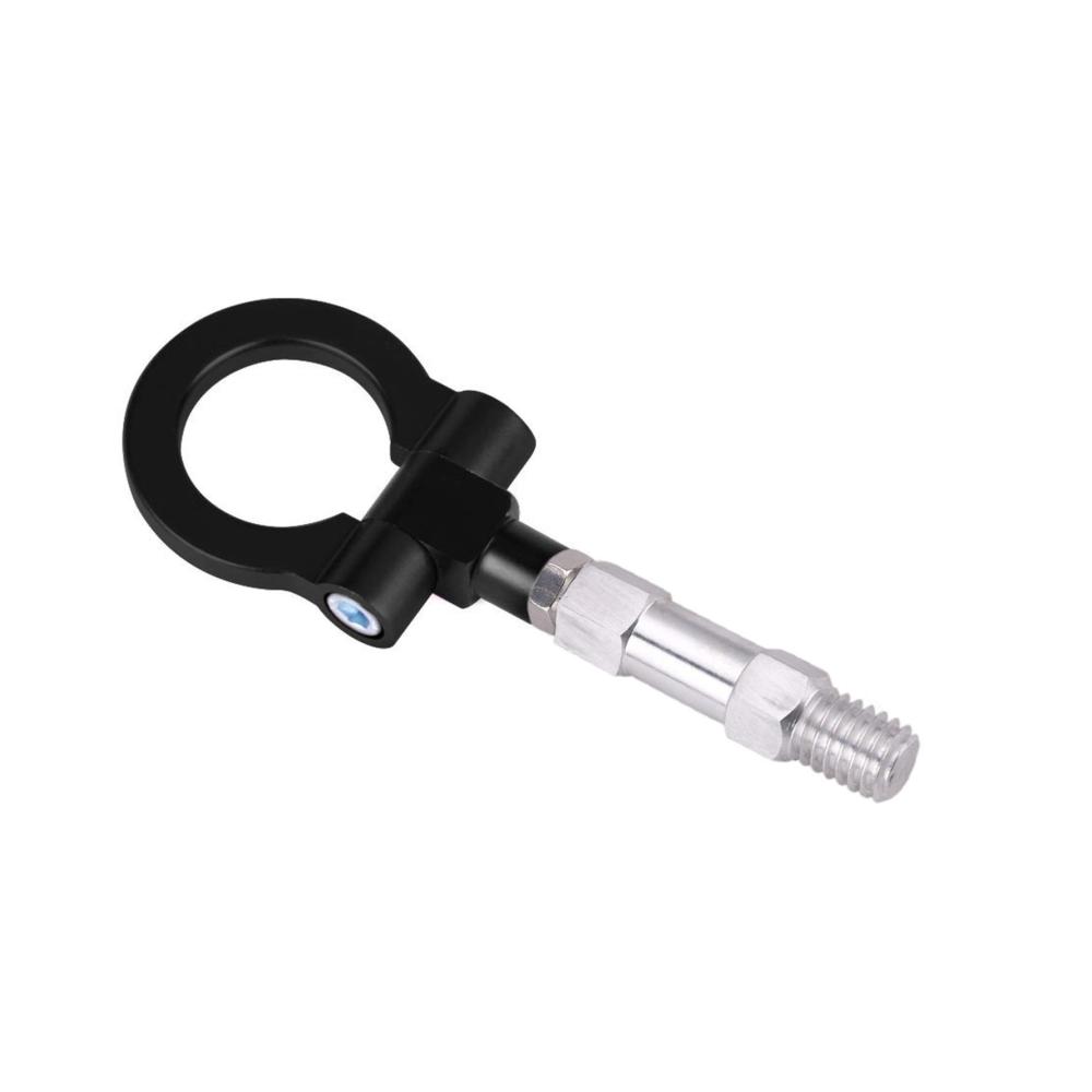 Abschleppstange Aluminium CNC für BMW 3/4/5-Serie – Abschlepphaken Ring Kit in Schwarz robust & stilvoll ideal für sicheres Abschleppen