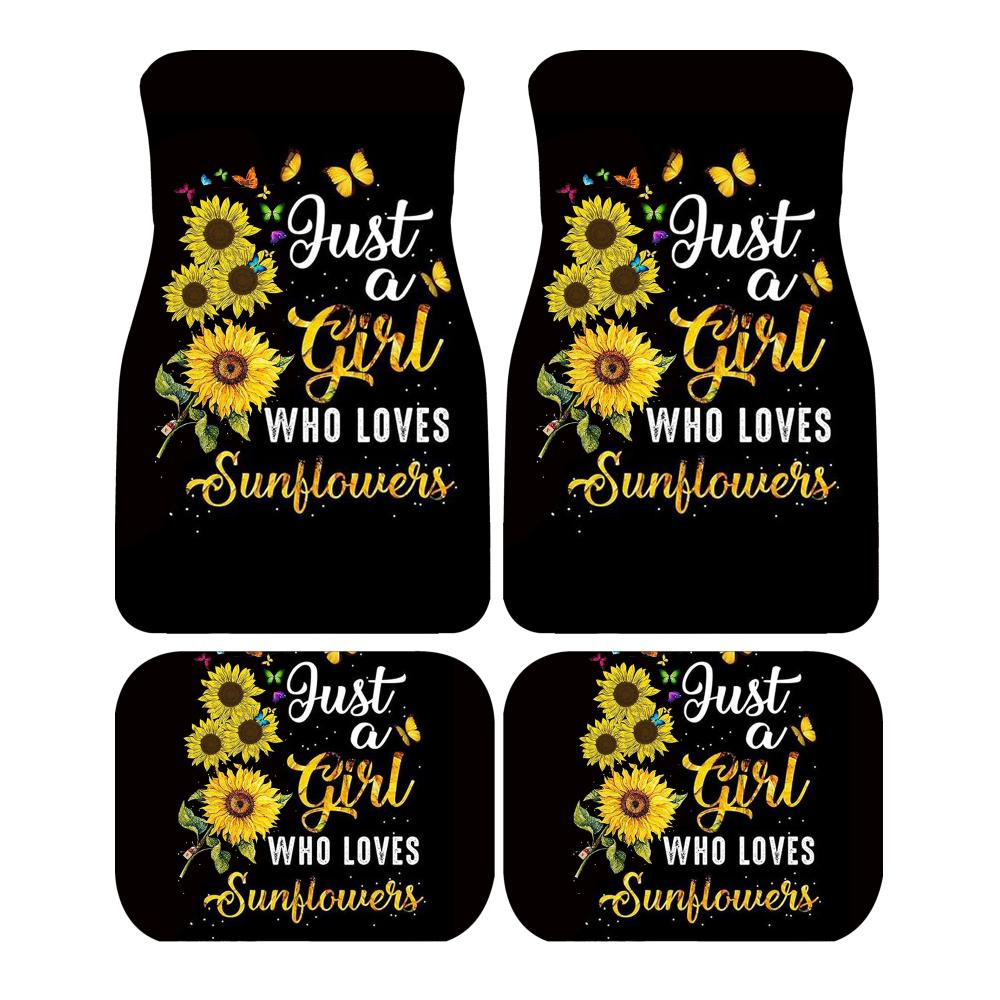 Sonnenblumen-Druck.