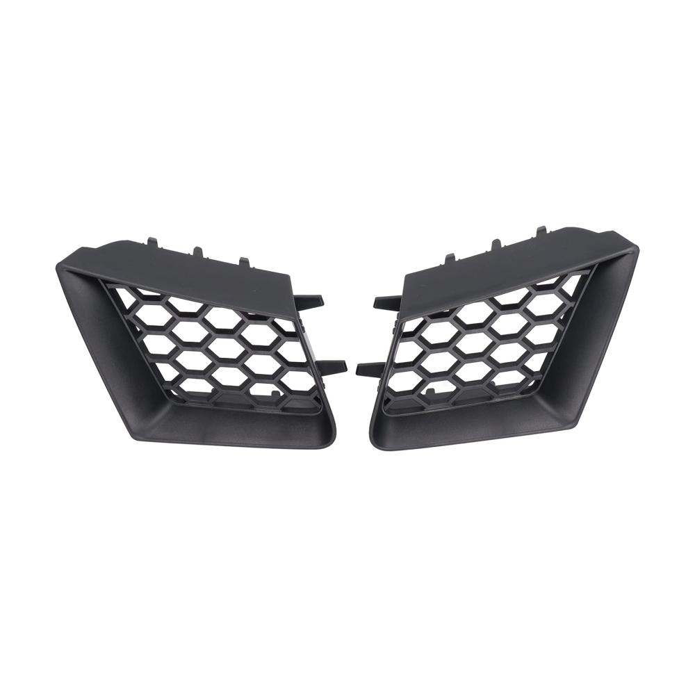2 Stück Motorhaubenausbau Frontstoßstangen-Obergrill ABS Auto-Frontobergrill für Fahrzeugmontage - Premium Qualität für Fahrzeug-Upgrades