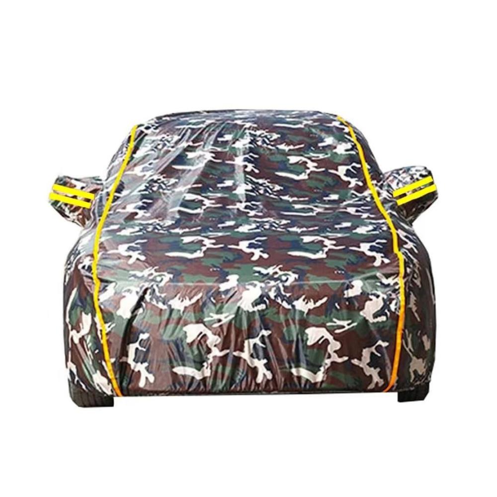Komplett Autoabdeckung für MG MG3 MG4 MG6 ZR ZS Hatchback wasserdicht UV-Schutz winddicht staubdicht mit seitlichem Reißverschluss Camouflage