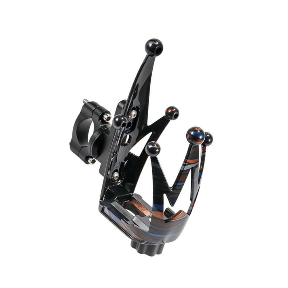 Verstellbarer Wasserflaschenhalter für Motorrad & Fahrrad – Universell passend für Honda Kawasaki Suzuki Yamaha – Mehrfarbig – 22 cm bis 25 cm Rahmen