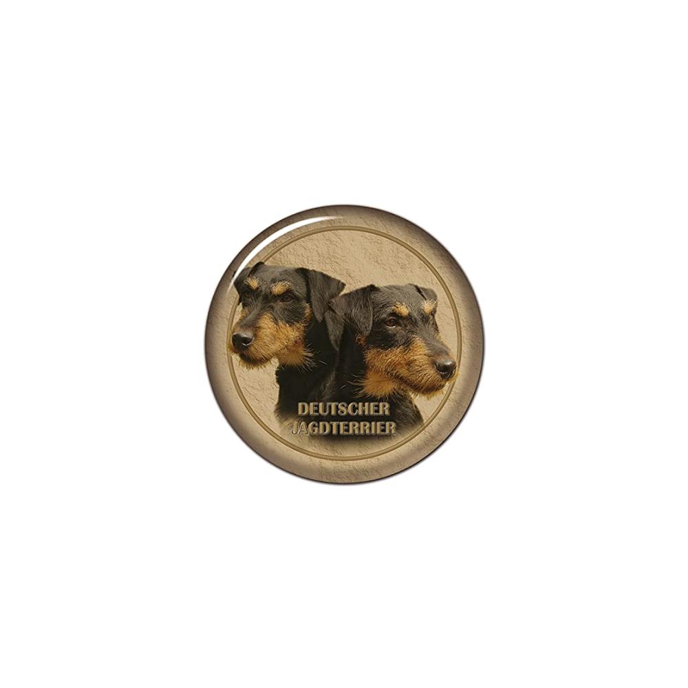Selbstklebender Aufkleber Deutscher Jagdterrier – Auto Aufkleber 17 cm für Stoßfänger Fenster Laptop | Hund Dekor | Hochwertige & Wetterfeste Aufkleber