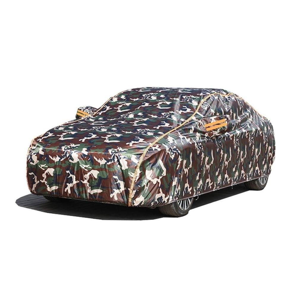 Komplette Autoabdeckung für Chevrolet Astro Van 1995-1996 | Maßgeschneiderte wasserdichte und sonnenfeste Autoabdeckung mit Kratzschutz und reflektierenden Streifen (Camouflage)