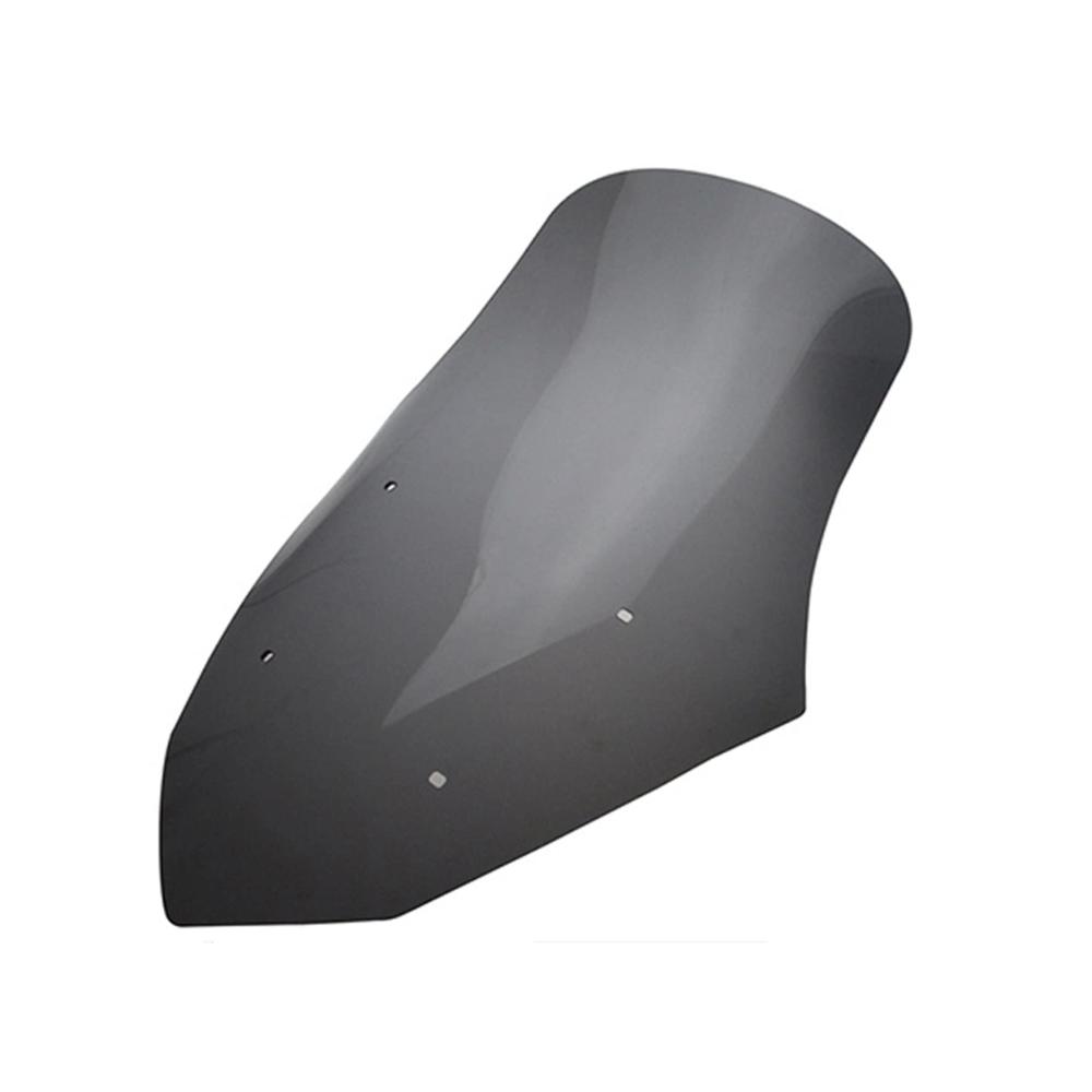 USBDMX Motorrad Windschutzscheibe für Yamaha NMAX 155 NMAX 125 2020-2023 – Dunkelgrau Windabweiser Frontscheibe Verkleidung für N-MAX 155 & 125