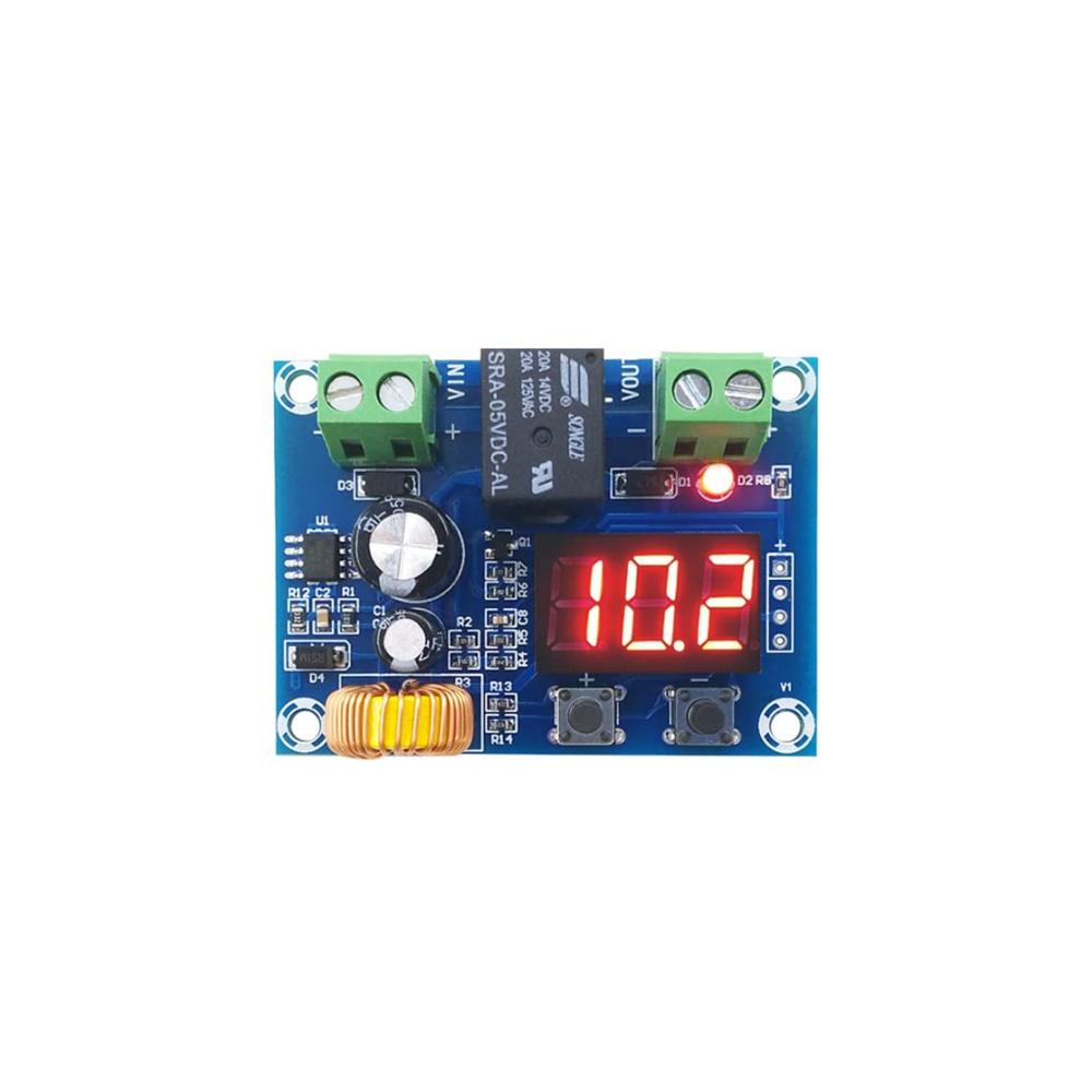 Programmierbarer Batterieschalter XH-M609 mit LED-Anzeige Unterspannungstrennschalter für 12V 24V 36V Verzögerung Überentladungsschutz 6V 13V 8V
