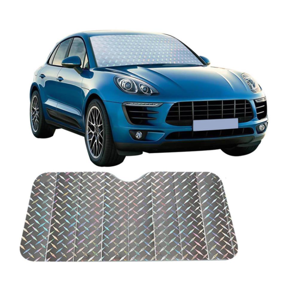 Sonnenschutz Auto Frontscheibe Innen 140x70cm Faltbar & Drehbar UV-Schutz Regenschirm für Autos & SUVs Effektiver Sonnenschirm 1 Stück