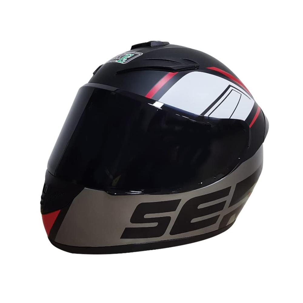 Herren Motocrosshelm Vollvisier ABS Carbonfaser Frühjahr Herbst herausnehmbares Innenfutter Cruiser Aviator Roller Frauen & Männer Motorrad-Schutzhelm